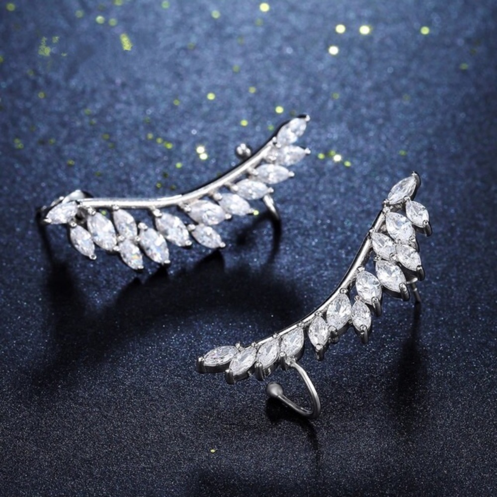 NEW!๐๐SHOWSTOPPERS! CZ EARRINGS!๐๐TOP QUALITY! - Picture 4 of 6